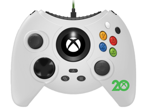 Hyperkin Duke Wired Controller White - Xbox Series X/Xbox Series S/Xbox One/Windows 10 - Xbox 20th Anniversary Edition