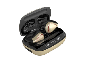 T20 TWS Bluetooth 5.0 Touch Wireless Bluetooth Earphone with Three LED Battery Display & Charging Box, Support Call & Voice Assistant(Black) (Champagne Gold) T20 TWS Bluetooth 5.0 Touch Wireless Bluetooth Earphone with Three LED Battery Display & Charging Box, Support Call & Voice Assistant(Black) (Champagne Gold)