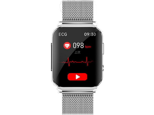 Ep03 Non-Invasive Blood Glucose Smart Watch Real-Time Dynamic Electrocardiogram Blood Pressure Temperature Heart Rate Smartwatch (Silver Milan) Ep03 Non-Invasive Blood Glucose Smart Watch Real-Time Dynamic Electrocardiogram Blood Pressure Temperature Heart Rate Smartwatch (Silver Milan)