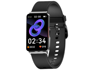 Ep08 Smart Watch Heart Rate Blood Oxygen Body Temperature Ecg Sleep Monitoring Health Smart Bracelet Sports Watch (Black) Ep08 Smart Watch Heart Rate Blood Oxygen Body Temperature Ecg Sleep Monitoring Health Smart Bracelet Sports Watch (Black)