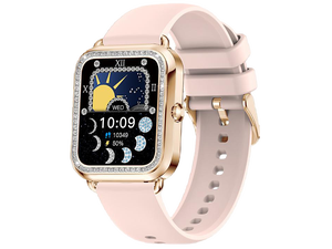 I68 Bluetooth Calling Smart Watch Support Heart Rate Blood Pressure Weather More Than Sport Smart Watch (Pink) I68 Bluetooth Calling Smart Watch Support Heart Rate Blood Pressure Weather More Than Sport Smart Watch (Pink)