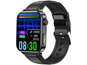 Tk15 Ecg Blood Glucose Uric Acid Bluetooth Call Smart Watch Body Temperature Heart Rate Multi-Sport Smart Watch (Black Leather) Tk15 Ecg Blood Glucose Uric Acid Bluetooth Call Smart Watch Body Temperature Heart Rate Multi-Sport Smart Watch (Black Leather)
