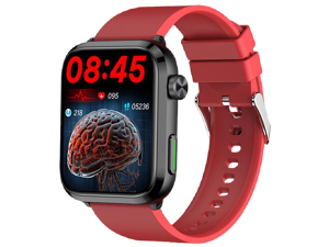 F220 Bluetooth Call Smart Watch Blood Glucose Laser Physiotherapy Uric Acid Blood Lipid Body Temperature Monitoring Smart Watch (Red) F220 Bluetooth Call Smart Watch Blood Glucose Laser Physiotherapy Uric Acid Blood Lipid Body Temperature Monitoring Smart Watch (Red)