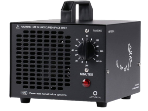 AIRTHEREAL MA5000 Commercial Ozone Generator 5000mg/h O3 Machine Home Air Ionizers Deodorizer for Rooms, Smoke, Cars and Pets, Black