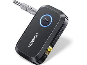 UGREEN Bluetooth 6.0 Receiver for Car with LDAC, AI Noise Cancelling 3.5mm AUX Bluetooth Car Adapter, Hi-Res Wireless Audio Receiver for Home Stereo/Wired Speaker with Hands-Free Call,15H Battery Life UGREEN Bluetooth 6.0 Receiver for Car with LDAC, AI Noise Cancelling 3.5mm AUX Bluetooth Car Adapter, Hi-Res Wireless Audio Receiver for Home Stereo/Wired Speaker with Hands-Free Call,15H Battery Life