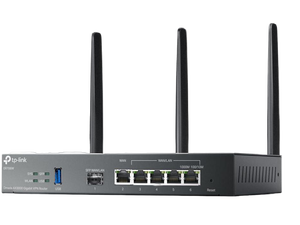 TP-Link ER706W Omada Gigabit AX3000 WiFi 6 VPN Router | 1x USB 3.0 Support USB Storage and LTE Backup with LTE dongle | Supports Omada Mesh | Easy Set-up TP-Link ER706W Omada Gigabit AX3000 WiFi 6 VPN Router | 1x USB 3.0 Support USB Storage and LTE Backup with LTE dongle | Supports Omada Mesh | Easy Set-up