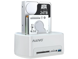MAIWO Dual Bay Hard Drive Docking Station