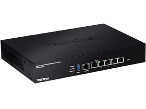 TRENDnet Gigabit Multi-WAN VPN Business Router, TWG-431BR, 5 x Gigabit Ports, 1 x Console Port, QoS, Inter-VLAN Routing, Dynamic Routing, Load-Balancing, High Availability, Online Firmware Updates TRENDnet Gigabit Multi-WAN VPN Business Router, TWG-431BR, 5 x Gigabit Ports, 1 x Console Port, QoS, Inter-VLAN Routing, Dynamic Routing, Load-Balancing, High Availability, Online Firmware Updates
