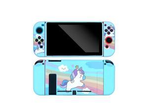For  Switch Case Cute Cartoon Full Cover Shell Joy-Con Controller Shell Hard TPU Cover Box For Switch Accessories(G)
