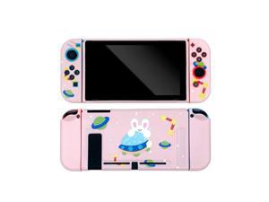 For  Switch Case Cute Cartoon Full Cover Shell Joy-Con Controller Shell Hard TPU Cover Box For Switch Accessories(F)