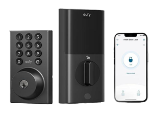 eufy Security Smart Lock C30, Keyless Entry Door Lock, Built-in WiFi Deadbolt, Smart Lock for Front Door, No Bridge Required, Easy Installation, App Remote Control, Auto Lock eufy Security Smart Lock C30, Keyless Entry Door Lock, Built-in WiFi Deadbolt, Smart Lock for Front Door, No Bridge Required, Easy Installation, App Remote Control, Auto Lock
