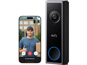 eufy Security Video Doorbell C30, Battery Powered, 2K FHD, 16:9 Expanded View, Easy Installation, Ring Call, Human and Motion Detection, HomeBase S380 Compatible, No Monthly Fee eufy Security Video Doorbell C30, Battery Powered, 2K FHD, 16:9 Expanded View, Easy Installation, Ring Call, Human and Motion Detection, HomeBase S380 Compatible, No Monthly Fee