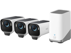eufy Security eufyCam S3 Pro 3-Cam Kit, Solar Camera Outdoor Wireless, MaxColor Night Vision, 4K Security Camera with Solar Panel, Face Recognition AI, Expandable Local Storage, No Monthly Fee eufy Security eufyCam S3 Pro 3-Cam Kit, Solar Camera Outdoor Wireless, MaxColor Night Vision, 4K Security Camera with Solar Panel, Face Recognition AI, Expandable Local Storage, No Monthly Fee