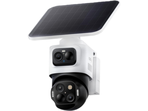 eufy Security eufyCam S4,4K Solar Camera Wireless Outdoor, Triple Lens Bullet-PTZ Cam, 360° View, 8X Auto Zoom, AI Recognition,AI Track, Color Night Vision, 0 Monthly Fee, Local Storage eufy Security eufyCam S4,4K Solar Camera Wireless Outdoor, Triple Lens Bullet-PTZ Cam, 360° View, 8X Auto Zoom, AI Recognition,AI Track, Color Night Vision, 0 Monthly Fee, Local Storage
