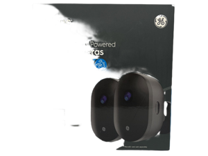 (2 cameras) GE Cync Outdoor Battery Powered Smart Wi-Fi Camera, 2K HD Resolution & Night Vision, Motion/person detection with mobile alerts, Wireless, works with Alexa and Hey Google (2 cameras) GE Cync Outdoor Battery Powered Smart Wi-Fi Camera, 2K HD Resolution & Night Vision, Motion/person detection with mobile alerts, Wireless, works with Alexa and Hey Google
