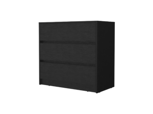 Avra 3 Drawer Dresser, Manufactured Wood Top and Front Chest of Drawers