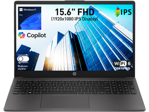 HP 255 G10 Business Laptop 15.6" FHD Laptop, AMD Ryzen 3 7330U, 16GB RAM, 512GB SSD, Webcam w/ shutter, Numeric Keypad, Microsoft Copilot, HDMI, Wi-Fi 6, Windows 11 Pro, Dark Ash Silver HP 255 G10 Business Laptop 15.6" FHD Laptop, AMD Ryzen 3 7330U, 16GB RAM, 512GB SSD, Webcam w/ shutter, Numeric Keypad, Microsoft Copilot, HDMI, Wi-Fi 6, Windows 11 Pro, Dark Ash Silver