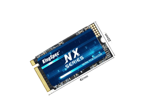 The KingSpec Solid State Drive NX Series 1 TB M.2 2242 PCIe 3.0 x 4 NVMe 1.3 SSD High-Performance for PC Laptop Desktop Ultrabook and Portable Device Upgrade Motherboard The KingSpec Solid State Drive NX Series 1 TB M.2 2242 PCIe 3.0 x 4 NVMe 1.3 SSD High-Performance for PC Laptop Desktop Ultrabook and Portable Device Upgrade Motherboard