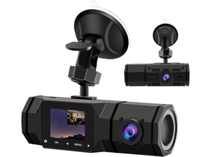 Upgraded Dual Dash Cam, FHD 1080P Front and Interior Dual Dash Cameras IR Night Vision Dashcam for Car/ Taxi Loop-Recording, G-Sensor& Parking Mode Upgraded Dual Dash Cam, FHD 1080P Front and Interior Dual Dash Cameras IR Night Vision Dashcam for Car/ Taxi Loop-Recording, G-Sensor& Parking Mode