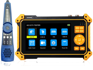 Rsrteng HD-3200C CCTV Tester HD Coaxial 4K 8MP TVI/CVI/AHD/SDI/CVBS Camera Tester with Cable Tracer 5 inch TFT-LCD Screen Monitor 5 in1Support Support RS485 Audio HD VGA DC12V Output PTZ Control Rsrteng HD-3200C CCTV Tester HD Coaxial 4K 8MP TVI/CVI/AHD/SDI/CVBS Camera Tester with Cable Tracer 5 inch TFT-LCD Screen Monitor 5 in1Support Support RS485 Audio HD VGA DC12V Output PTZ Control