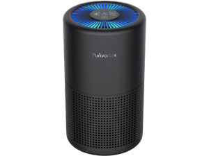 Air Purifiers for Bedroom Home, H13 True HEPA Air Filter, 20db Quiet Air Purifier for Dust Smoke Pollen Dander Hair Smell and Pet Odor, Small Air Cleaner for Office Living Room, Ozone Free, 215 ft² Co