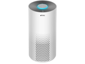 Afloia Air Purifiers for Home Large Room Up to 1076 Ft², H13 True HEPA Air Purifiers for Bedroom 22 dB, Air Purifiers for Pets Dust Dander Mold Pollen, Odor Smoke Eliminator, Kilo White, 7 Color Light