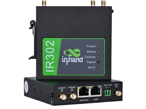 InHand Networks IR302 Industrial IoT 4G LTE VPN Cellular Router, LTE Cat 4+ Wi-Fi, Dual sim Card Slots, Management by Cloud Platform, DI/DO Port, Support T-Mobile, AT&T & Verizon, UL Certification InHand Networks IR302 Industrial IoT 4G LTE VPN Cellular Router, LTE Cat 4+ Wi-Fi, Dual sim Card Slots, Management by Cloud Platform, DI/DO Port, Support T-Mobile, AT&T & Verizon, UL Certification