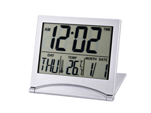 Digital Travel Alarm Clock Foldable Temperature LCD Clock Compact Desk Timer New Digital Travel Alarm Clock Foldable Temperature LCD Clock Compact Desk Timer New