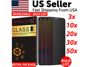 Privacy Screen Protector Tempered Glass Lot For iPhone 17 16 15 14 13 12 Pro XR - For iPhone 16 Pro Privacy Screen Protector Tempered Glass Lot For iPhone 17 16 15 14 13 12 Pro XR - For iPhone 16 Pro