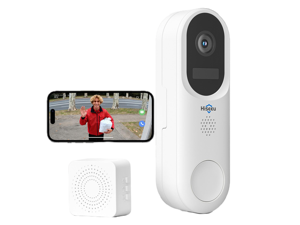 HISEEU Doorbell 2K HD Security Camera Wireless 5G IP Door Bell Camera With Chime HISEEU Doorbell 2K HD Security Camera Wireless 5G IP Door Bell Camera With Chime