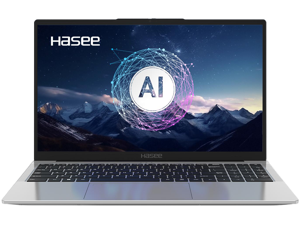 Hasee X5 15.6 laptop computer  Intel core i9-12900H, Intel® UHD Graphics , 16G LPDDR5 RAM, 512G NVMe PCIe4.0 SSD, 15.6'' Windows 11 Home WIFI6, BT5.2, Silvery, A Metal
