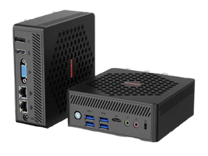 NEOSMAY Fanless All in One Mini desktop PC Intel 12th Gen Pe...