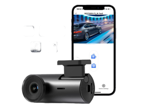 REDTIGER Dash Camera 2.5K WiFi Car Cam Front:Full HD 1600P Mini Dashcam with Super Night Vision,Dashboard Camera Recorder,Smart APP Control,170° Wide Angle