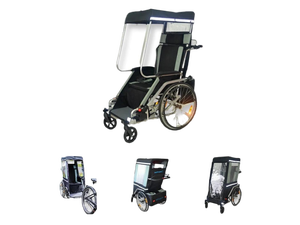 PediCruiser - Adult Bike Trailer + Adult Stroller Wheelchair PediCruiser - Adult Bike Trailer + Adult Stroller Wheelchair