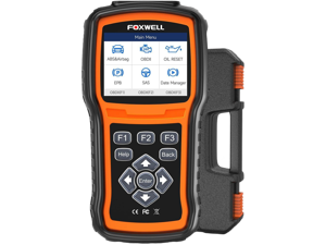 FOXWELL NT630 Plus OBD2 Scanner with ABS and SRS, 2024 ABS Scan Tool Bleeding Brake SRS Scanner Car Code Reader Diagnostic Tool Bidirectional Scanner with Airbag Light Reset SAS Oil Light