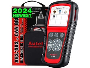 Autel AutoLink AL619 Scanner, 2024 ABS SRS Airbag Warning Light Diagnostic Scan Tool, Up of AL519 ML519 ML619, 10 OBDII Test Modes, DTCs Lookup, Live Data, Turn Off Check Engine Light OBD2 Code Reader