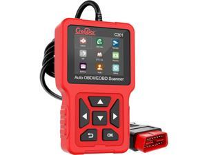 Creator C301 OBD2 Scanner OBDII Code Reader Diagnostic Scan Tool with Battery Test for All OBD-II Protocol Cars Since 1996 Check Engine Light