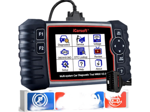 OBD2 Diagnostic Scan Tool for Mercedes Benz/Sprinter, iCarsoft M900 V2.0 Scanner Code Reader (Update from MB II) for Engine, Transmission, ABS, Airbag Systems, Oil/SAS/EPB/ETC/INJ Reset,Battery Test