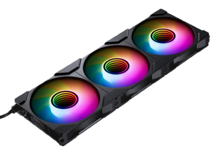 Phanteks M25-120 Gen2 Reversed Blade Triple Pack, 3x 120mm ARGB High Performance Cooling Fans, Daisy-chain Unified Fan Frame, Infinity Mirror hub, single cable connection, Black Phanteks M25-120 Gen2 Reversed Blade Triple Pack, 3x 120mm ARGB High Performance Cooling Fans, Daisy-chain Unified Fan Frame, Infinity Mirror hub, single cable connection, Black