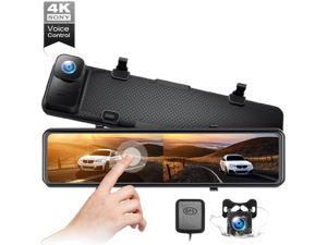 KEHIPI 4K Mirror Dash Cam GPS Full Touch Screen 12" Voice Control Dash Camera Waterproof Reverse Rear View Camera Night Vision Parking Assistant Support Max 128G KEHIPI 4K Mirror Dash Cam GPS Full Touch Screen 12" Voice Control Dash Camera Waterproof Reverse Rear View Camera Night Vision Parking Assistant Support Max 128G