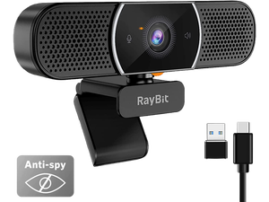 3 in 1 Webcam - 2K HD USB C Webcam with Microphone and Speaker, Stereo Sound & Noise-Cancelling Mics, Privacy Cover, Light Correction, Autofocus Conference Web Camera for Computer/Laptop/PC/Monitor 3 in 1 Webcam - 2K HD USB C Webcam with Microphone and Speaker, Stereo Sound & Noise-Cancelling Mics, Privacy Cover, Light Correction, Autofocus Conference Web Camera for Computer/Laptop/PC/Monitor