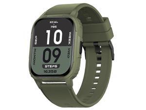 Ecocleanpath Smart Watch 2.01" HD Screen, 123 Sports Modes, Heart Rate & Sleep Monitor, Green Ecocleanpath Smart Watch 2.01" HD Screen, 123 Sports Modes, Heart Rate & Sleep Monitor, Green