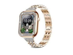Ecocleanpath Women's Smartwatch 1.57" Bluetooth Call, Female Cycle Tracker, IP67 Waterproof, Gold Ecocleanpath Women's Smartwatch 1.57" Bluetooth Call, Female Cycle Tracker, IP67 Waterproof, Gold