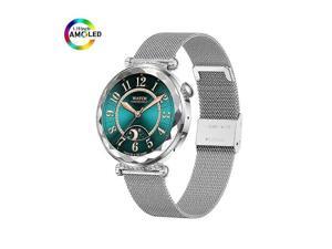 Ecocleanpath HK88 AMOLED Smartwatch with Bluetooth Calling, 100 Sports Modes & Health Tracking (Silver) Ecocleanpath HK88 AMOLED Smartwatch with Bluetooth Calling, 100 Sports Modes & Health Tracking (Silver)
