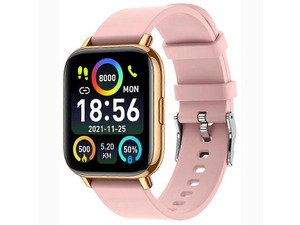Ecocleanpath Smartwatch with Bluetooth Calling, 1.69" HD Display, Heart Rate & Blood Oxygen Monitor, 100+ Sports Modes (Pink) Ecocleanpath Smartwatch with Bluetooth Calling, 1.69" HD Display, Heart Rate & Blood Oxygen Monitor, 100+ Sports Modes (Pink)