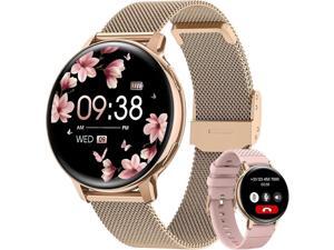 Ecocleanpath 1.39" Smartwatch for Women: Call Function, 120+ Sports Modes, Heart Rate/SpO2 Monitor, iOS/Android Ecocleanpath 1.39" Smartwatch for Women: Call Function, 120+ Sports Modes, Heart Rate/SpO2 Monitor, iOS/Android