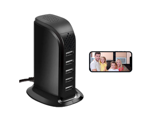 isekurity Hidden Spy Camera, Upgraded HD 1080P WiFi USB Charger Spy Camera 5 Port Plug Wireless Mini Hidden Camera for Home Surveillance with Motion Detection Remote View No Audio isekurity Hidden Spy Camera, Upgraded HD 1080P WiFi USB Charger Spy Camera 5 Port Plug Wireless Mini Hidden Camera for Home Surveillance with Motion Detection Remote View No Audio