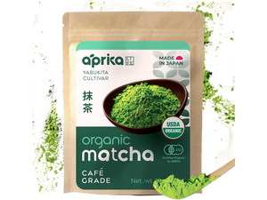 Organic Matcha Green Tea Powder Authentic Japanese Matcha Powder - Best for Delicious Matcha Latte - Unsweetened Matcha Tea Powder from Japan - Green Tea Matcha Powder - 1.05oz (30g) - by AprikaLife Organic Matcha Green Tea Powder Authentic Japanese Matcha Powder - Best for Delicious Matcha Latte - Unsweetened Matcha Tea Powder from Japan - Green Tea Matcha Powder - 1.05oz (30g) - by AprikaLife