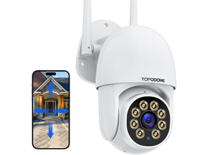 S50B RTSP Outdoor Pan Tilt WiFi Security Camera | 1080P, Auto Tracking, Digital Zoom, 2-Way Audio, Color Night Vision, Human Detection, IP66, ONVIF, Home Surveillance S50B RTSP Outdoor Pan Tilt WiFi Security Camera | 1080P, Auto Tracking, Digital Zoom, 2-Way Audio, Color Night Vision, Human Detection, IP66, ONVIF, Home Surveillance