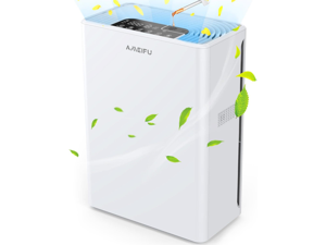 Air Purifiers for Home Large Room up to 1740sq.ft, H13 True Hepa Air Purifiers for Pets Hair, Dander, Smoke, Pollen, 3 Fan Speeds, 5 Timer Air Cleaner